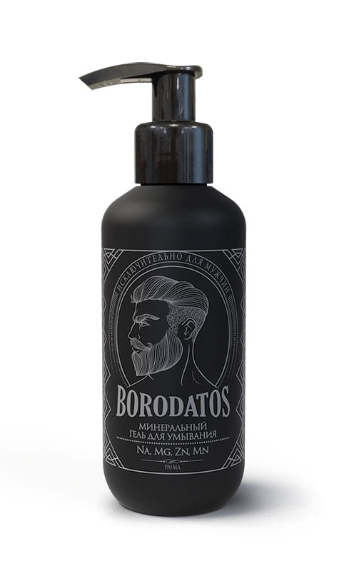 Гель для умывания минеральный Borodatos