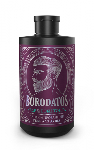 Парфюмированный гель для душа Кедр, Бобы Тонка Borodatos