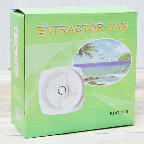 Вентилятор вытяжной EXTRACTOR FAN 100 с выключателем (KHG-100) арт.41 665