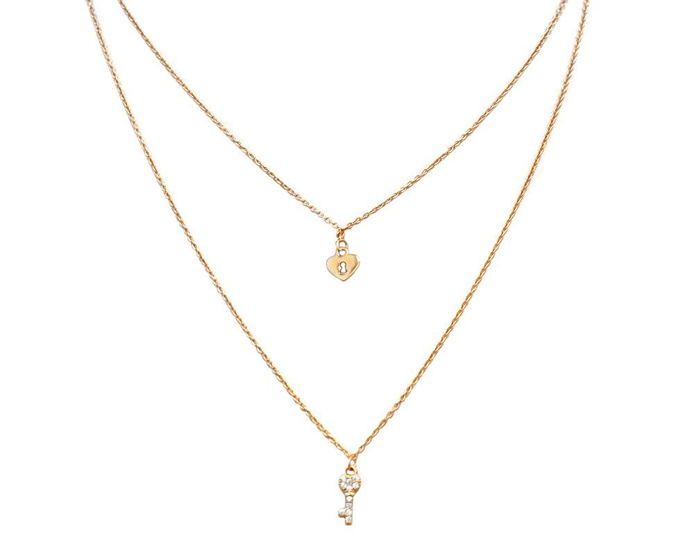 Колье из серебра куб.циркон., МЦВ995п