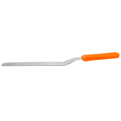 Нож кондитерский (лопатка для блинов) из нержавеющей стали 25см, пластмассовая ручка (Китай)