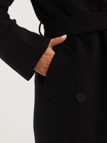 Багира демисезонное пальто Чёрный