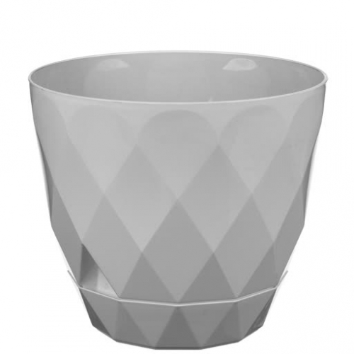 Горшок Laurel D145 мм, 1.3 л с поддоном (серый)