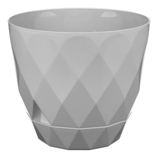 Горшок Laurel D220 мм, 4.5 л с поддоном (серый)