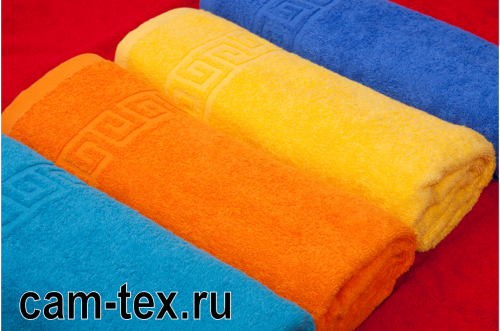 Полотенце махровое 70 x 140. Камелия