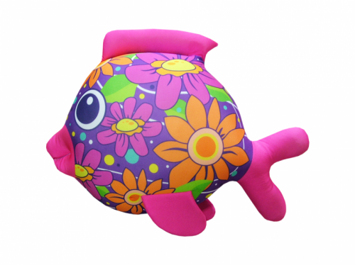 Игрушка антистресс Рыбка фиолетовая
