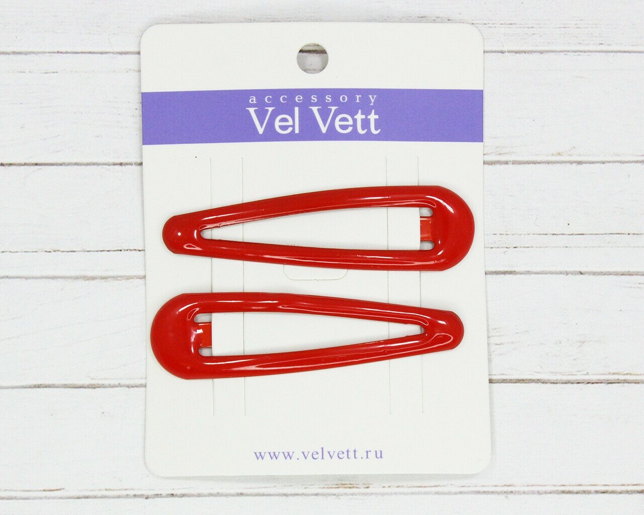 Заколка - зажим F6310770724(5 см) (2 шт.в уп)