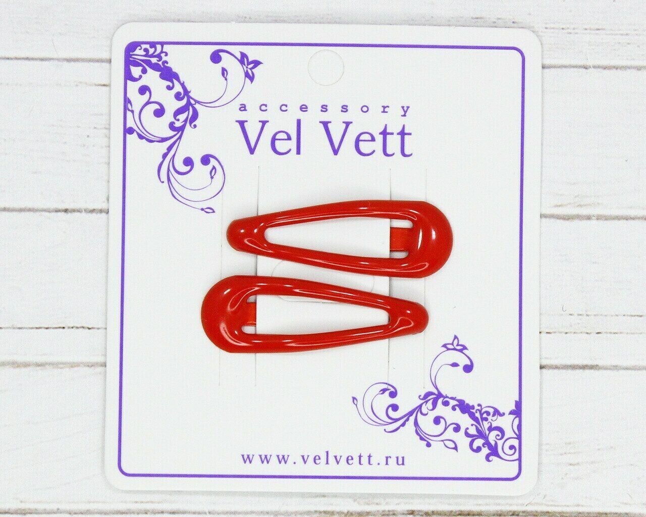 Заколка - зажим F6284740714 (3 см) (2 шт.в уп)