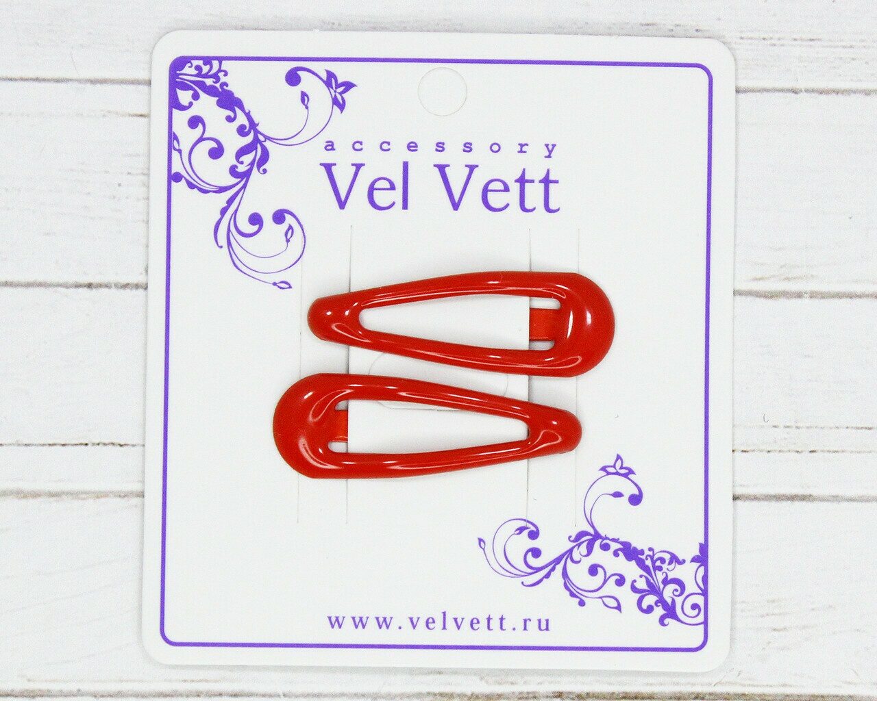 Заколка - зажим F6284740714 (3 см) (2 шт.в уп)