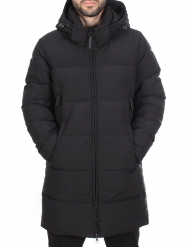 4010 BLACK Куртка мужская зимняя ROMADA (200 гр. холлофайбер) размер 52