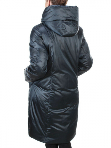8056 DARK GREEN Пальто зимнее женское SIYAXINGE (200 гр. холлофайбера) размер 50