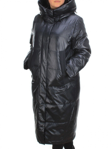 S21010 DARK BLUE Пальто зимнее женское облегченное SNOW CLARITY размер 46
