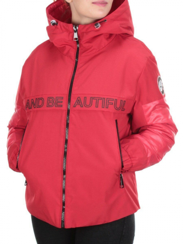 009 RED Куртка демисезонная женская (100 гр. синтепон) размер S (42) - 48 российский