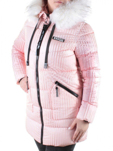 2032 PINK Куртка зимняя облегченная женская Yixiangyuan размер M - 42/44 российский