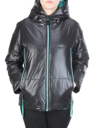 8278 BLACK Куртка демисезонная женская BAOFANI (100 гр. синтепон) размер 48