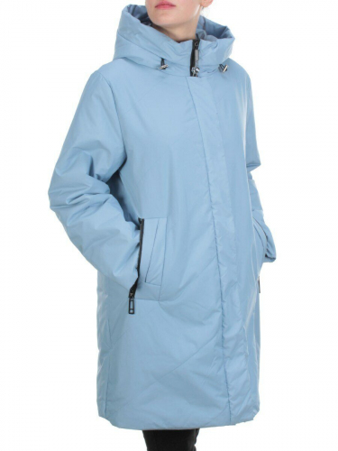 M818 LIGHT BLUE Куртка демисезонная женская (100 гр. синтепон) размер 54