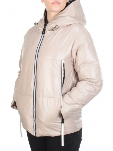 8278 BEIGE Куртка демисезонная женская BAOFANI (100 гр. синтепон) размер 46