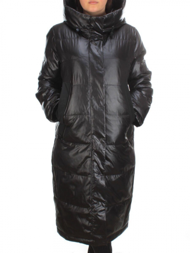 S21010 BLACK Пальто зимнее женское облегченное SNOW CLARITY размер 50