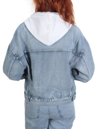 J7732 BLUE Куртка джинсовая женская YI SUO (100% хлопок) размер L - 46/48 российский