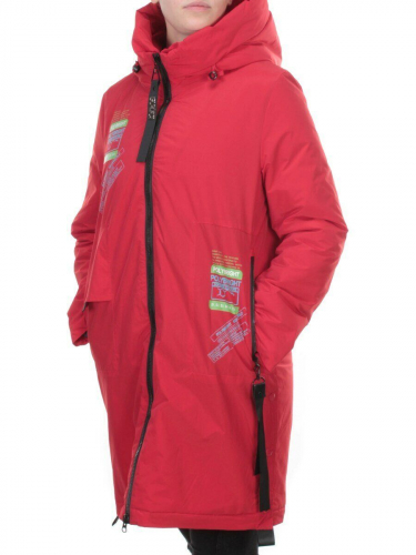 101-1 RED Пальто демисезонное женское FAMILY (100 гр. синтепон) размер 48/50 российский