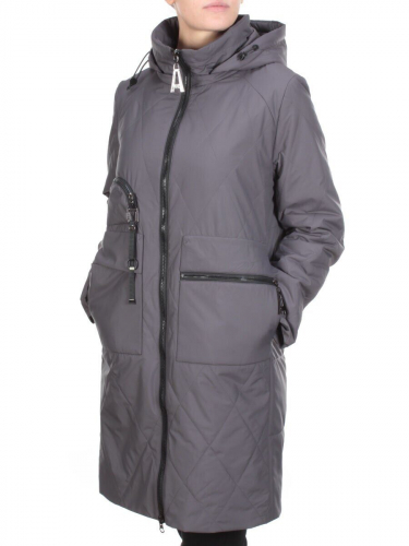 M-5022 DARK GRAY Куртка демисезонная женская CORUSKY (100 гр. синтепон) размер 48 российский