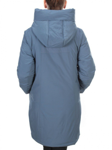 21-975 BLUE Пальто зимнее женское AIKESDFRS (200 гр. холлофайбера) размер 48