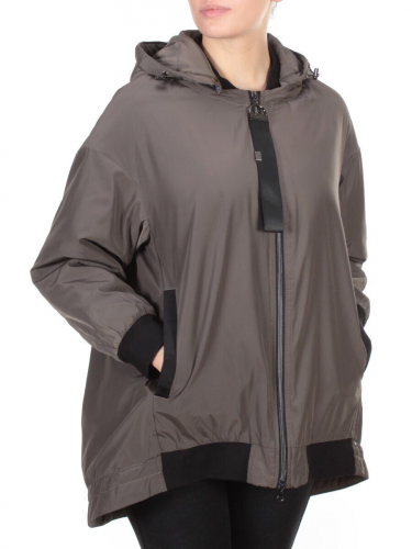 9703 DARK GRAY Куртка демисезонная женская RIKA (100 гр. синтепон) размер 44 - российский