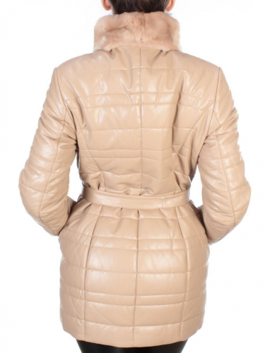9661-1 Пальто зимнее женское (эко-кожа, тинсулейт) SKILFULAT размер M - 40 российский