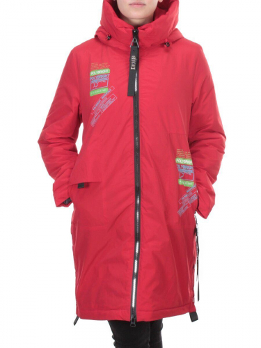 101-1 RED Пальто демисезонное женское FAMILY (100 гр. синтепон) размер 48/50 российский