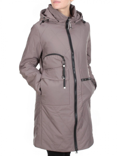 M-5022 GRAY Куртка демисезонная женская CORUSKY (100 гр. синтепон) размер 48