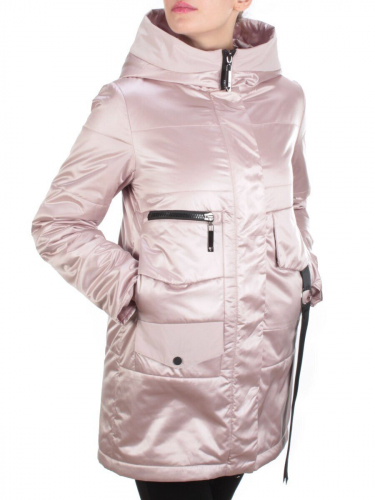 E06 PINK Куртка демисезонная женская (100 гр. синтепон) HOLDLUCK размер 42