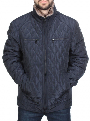 D02 DARK BLUE Куртка облегченная мужская зимняя TennySon (100 г. синтепона) размер XL - 50 российский