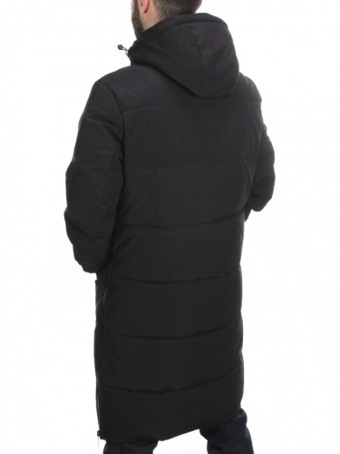 A9192 BLACK Куртка мужская зимняя J.LVAN (200 гр. холлофайбер) размер 48 идет на 46 российский