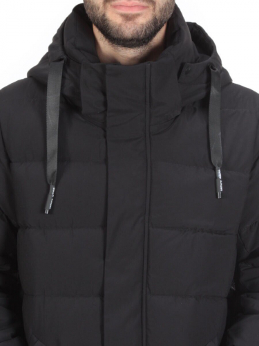 4008 BLACK Куртка мужская зимняя ROMADA (200 гр. холлофайбер) размер 46