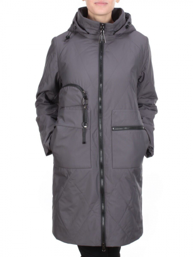 M-5022 DARK GRAY Куртка демисезонная женская CORUSKY (100 гр. синтепон) размер 48 российский