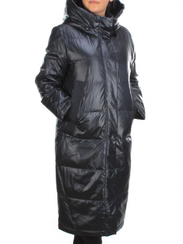S21010 DARK BLUE Пальто зимнее женское облегченное SNOW CLARITY размер 46