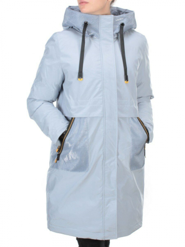2090 BLUE Куртка зимняя женская AIKESDFRS (200 гр. холлофайбера) размер 50