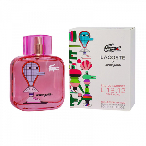 Копия Lacoste L.12.12 Sparkling Collector Edition Pour Femme x Jeremyville,edt., 90ml