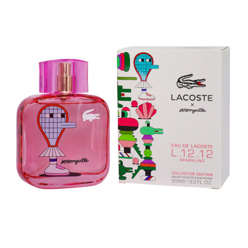 Копия Lacoste L.12.12 Sparkling Collector Edition Pour Femme x Jeremyville,edt., 90ml