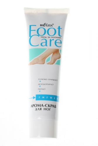 Белита Foot Care Арома-скраб для ног 100мл 5696 /15шт