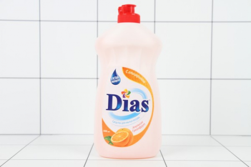 МОЮЩЕЕ Средство для посуды Dias Апельсин-Грейпфрут 500мл /15.