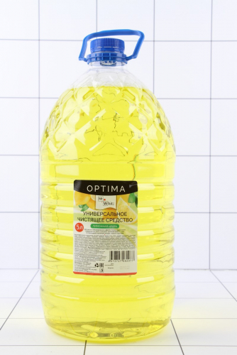 Универсальное чистящее средство Mr.White OPTIMA Лимонная цедра 5л.ПЭТ