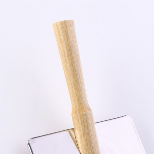 Пуходерка Wood средняя без капель, деревянная ручка, 9 х 12 см