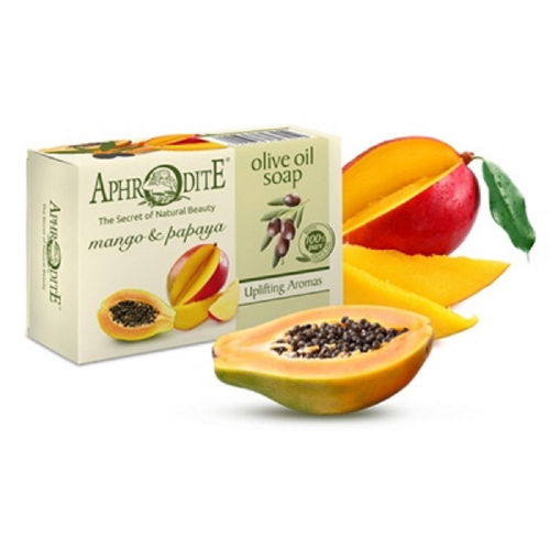 Мыло оливковое с манго и папайей, 100г Aphrodite арт. Z-71