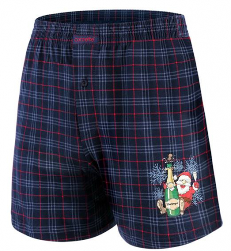 CORNETTE BOXERS HNY 015/10 Champagne 3 боксеры мужские новогодние