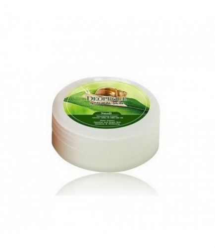 Крем питательный для лица и тела с экстрактом улитки Natural Skin Snail Nourishing Cream, DEOPROCE   100 г