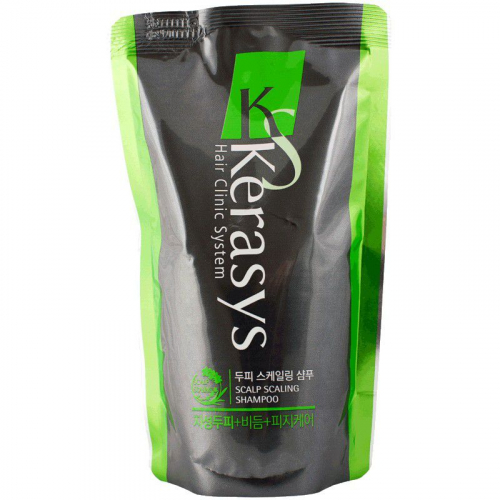 Шампунь для лечения кожи головы освежающий (уход за сухой и нормальной кожей головы), Kerasys (запасной блок) 500 мл
