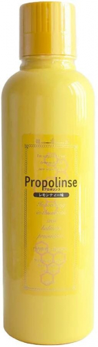Ополаскиватель для полости рта, с индикацией загрязнения, с прополисом и вкусом лимонного чая Propolinse Lemon Tea, Pieras 600 мл