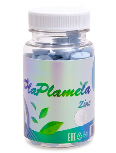 MED-77/11 «PlaPlamela» Цинк конц-т пищ. на основе растит. сырья №120*600 мг