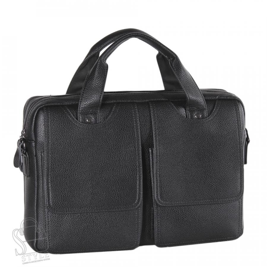Портфель мужской 8262-8S black S-Style